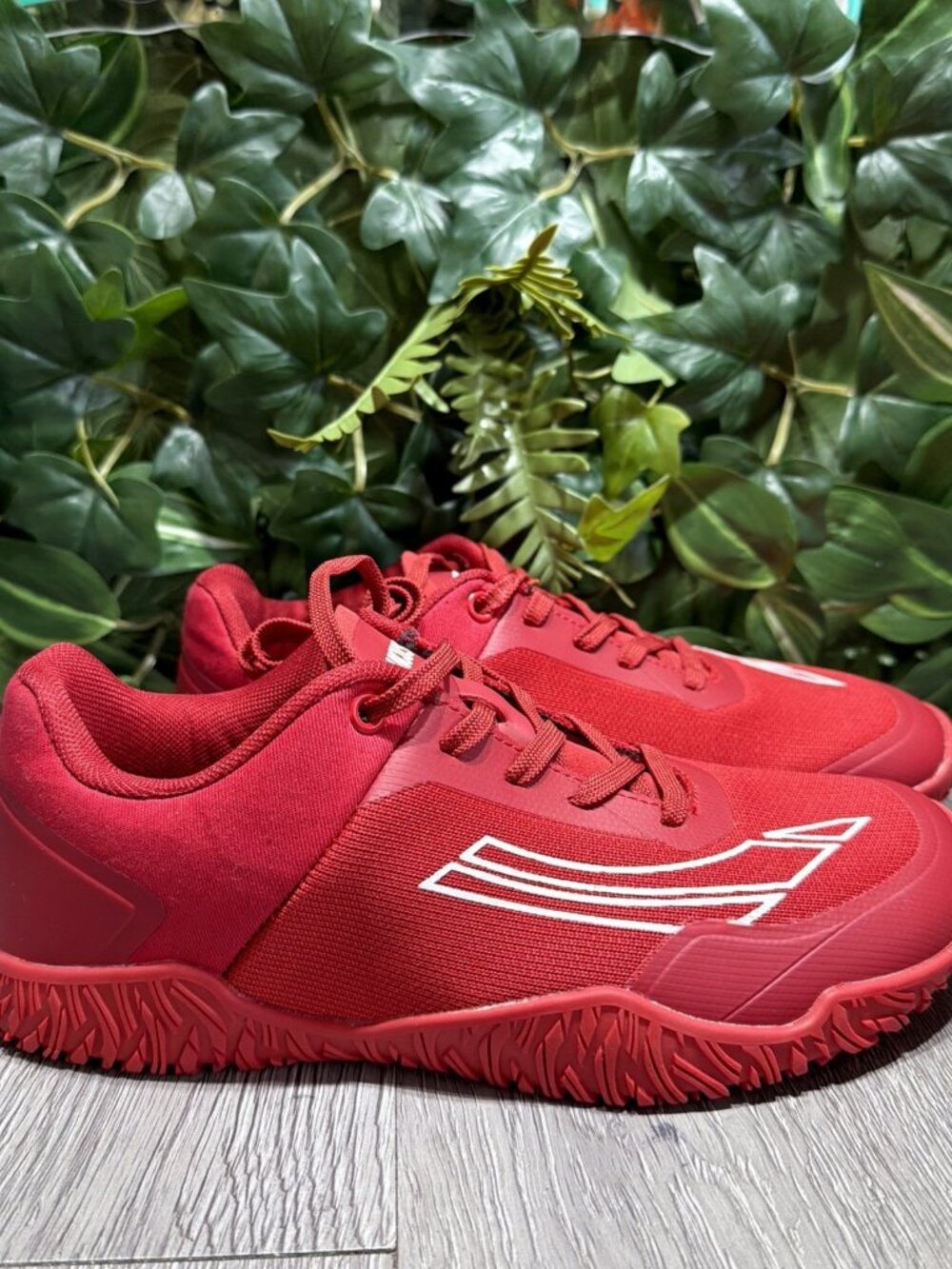 Avancus Power Lifting Shoes Full Red Women 8 Gym Squat Deadlift Training